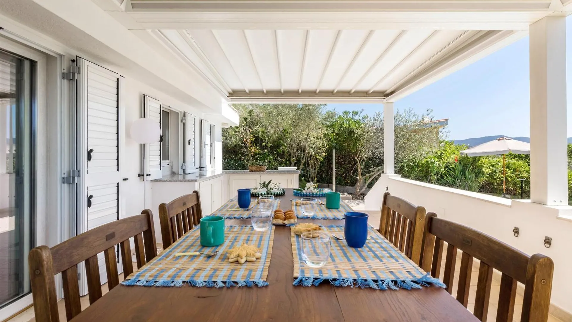 Villa Angelina Con Piscina E Giardino Privato A Pochi Passi Dalla Spiaggia Di Campus Villasimius